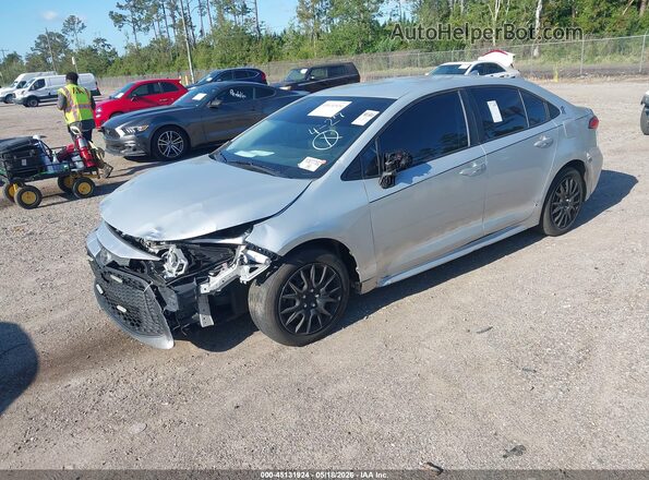 5YFEPMAE8MP165146 2021 TOYOTA COROLLA Silver Передня ліва чверть