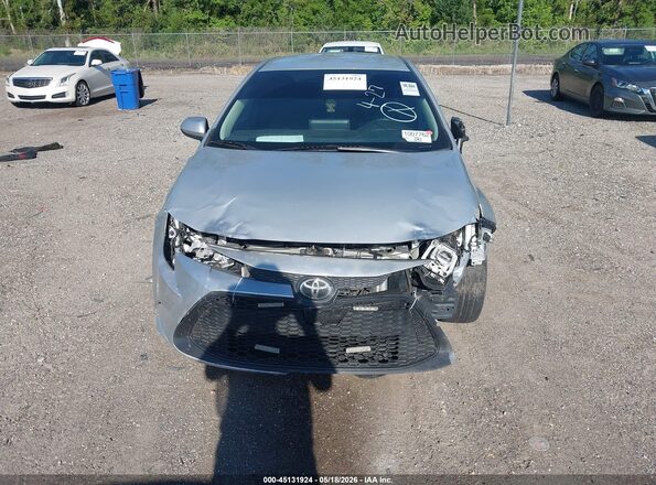 5YFEPMAE8MP165146 2021 TOYOTA COROLLA Silver Вид щитка приладів