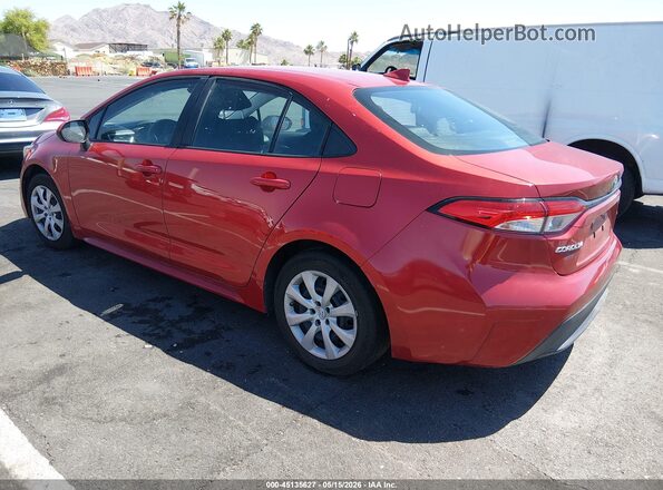 5YFEPMAE8MP186076 2021 TOYOTA COROLLA Red Задня ліва чверть