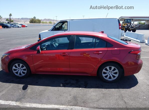 5YFEPMAE8MP186076 2021 TOYOTA COROLLA Red Вид задньої частини салону