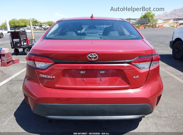 5YFEPMAE8MP186076 2021 TOYOTA COROLLA Red 