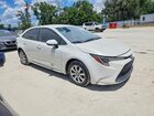 2021 Toyota Corolla Le White vin: 5YFEPMAE8MP203166