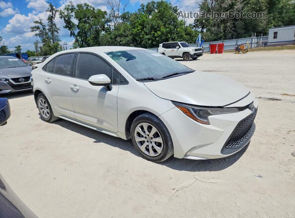 5YFEPMAE8MP203166 2021 TOYOTA COROLLA White Przód prawy