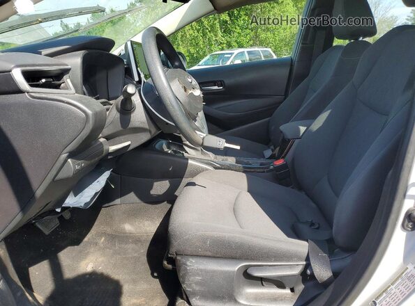 5YFEPMAE8MP210182 2021 TOYOTA COROLLA Silver Widok wnętrza z przodu