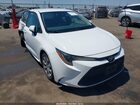 2021 Toyota Corolla Le White vin: 5YFEPMAE8MP222283