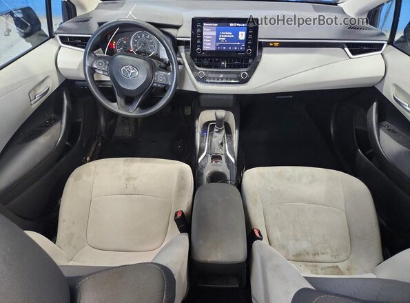5YFEPMAE8MP230707 2021 TOYOTA LL Черный Вид панели приборов