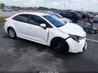 2021 Toyota Corolla Le White vin: 5YFEPMAE8MP230755