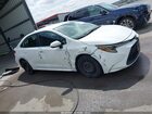 2022 Toyota Corolla Le White vin: 5YFEPMAE8NP275390