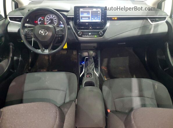 5YFEPMAE8NP291296 2022 TOYOTA COROLLA Серебряный Вид панели приборов