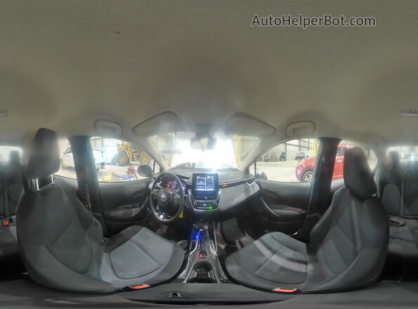 5YFEPMAE8NP291296 2022 TOYOTA COROLLA Серебряный Панорамный вид салона 360°