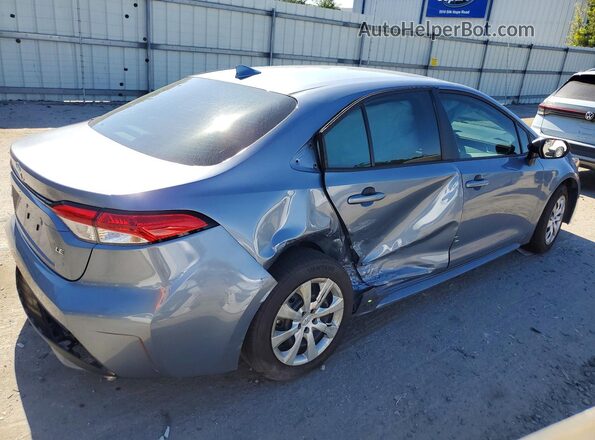 5YFEPMAE8NP305066 2022 TOYOTA COROLLA Gray Trasero derecho