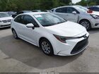 2022 Toyota Corolla Le White vin: 5YFEPMAE8NP318335