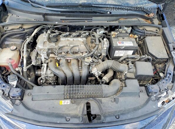 5YFEPMAE8NP321154 2022 TOYOTA COROLLA Blue უკანა სალონის ხედი
