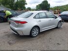 2022 Toyota Corolla Le Серебряный vin: 5YFEPMAE8NP353196