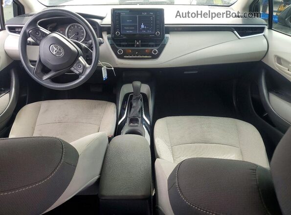 5YFEPMAE8NP381600 2022 TOYOTA COROLLA Черный Вид панели приборов