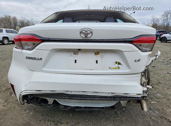 5YFEPMAE9MP185339 2021 TOYOTA COROLLA Белый Вид сзади