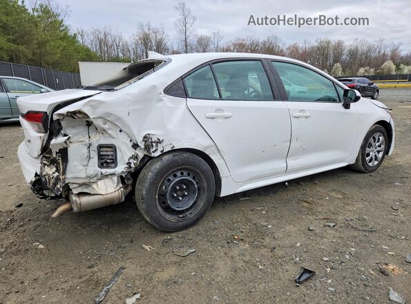 5YFEPMAE9MP185339 2021 TOYOTA COROLLA Белый Задняя правая четверть
