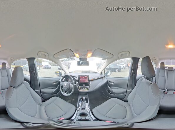 5YFEPMAE9MP185339 2021 TOYOTA COROLLA Белый Вид наклейки с VIN-кодом