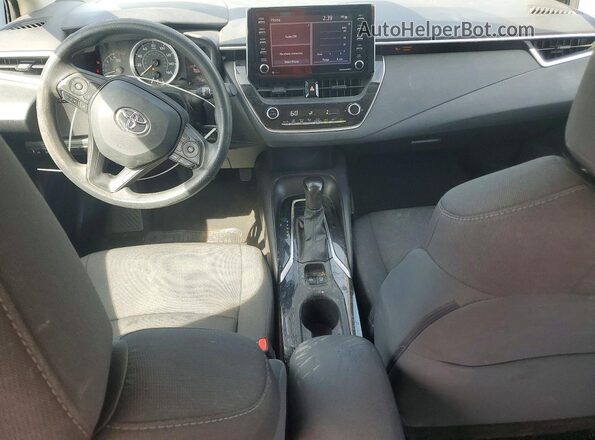 5YFEPMAE9MP224429 2021 TOYOTA COROLLA Blue Widok deski rozdzielczej