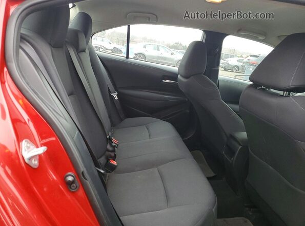 5YFEPMAE9MP254319 2021 TOYOTA LL Red უკანა სავარძლების ხედი