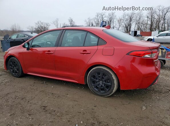 5YFEPMAE9MP254319 2021 TOYOTA LL Red უკანა მარცხენა