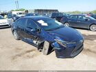 2022 Toyota Corolla Le Blue vin: 5YFEPMAE9NP287158