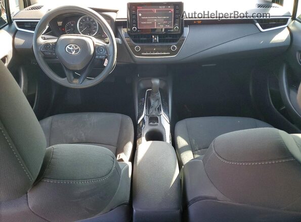 5YFEPMAE9NP290593 2022 TOYOTA COROLLA Black Widok deski rozdzielczej