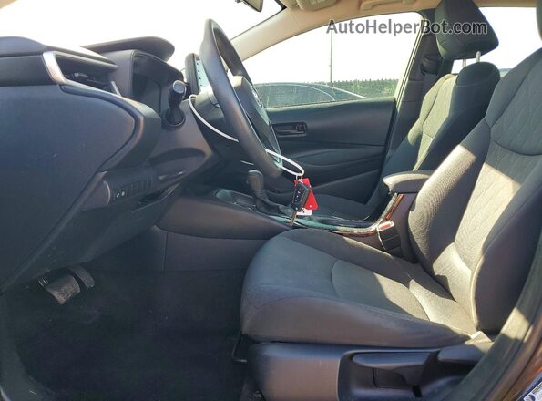 5YFEPMAE9NP290593 2022 TOYOTA COROLLA Black Widok wnętrza z przodu