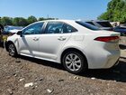 2022 Toyota Corolla Le White vin: 5YFEPMAE9NP298743