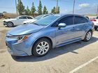 2021 Toyota Corolla Le Blue vin: 5YFEPMAEXMP206621