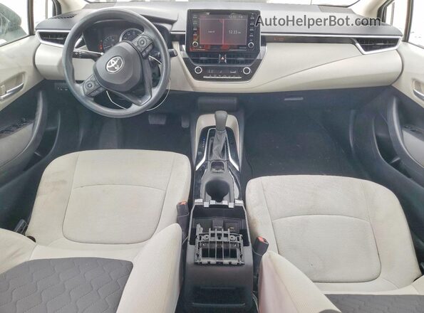 5YFEPMAEXMP221460 2021 TOYOTA LL White Вид панелі приладів
