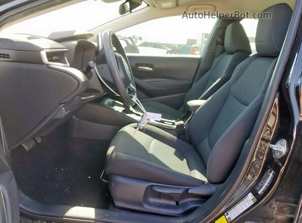 5YFEPMAEXMP254345 2021 TOYOTA COROLLA Черный Вид салона спереди