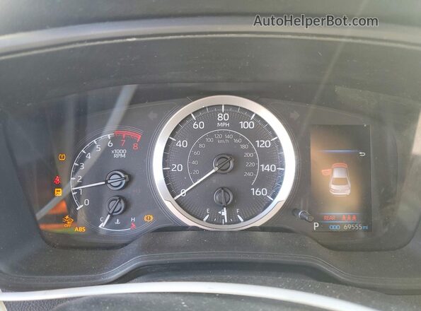 5YFEPMAEXNP329871 2022 TOYOTA LL Black ხელსაწყოთა პანელის ხედი