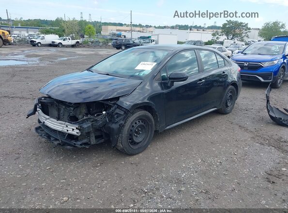 5YFEPMAEXNP331894 2022 TOYOTA LL Черный Передняя левая четверть