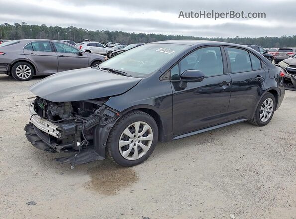 5YFEPMAEXNP337629 2022 TOYOTA COROLLA Black Vista tres cuartos delantera izquierda