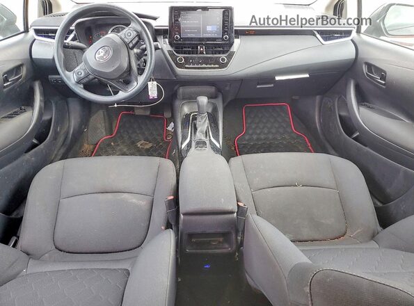 5YFEPMAEXNP337629 2022 TOYOTA COROLLA Black Vista del salpicadero