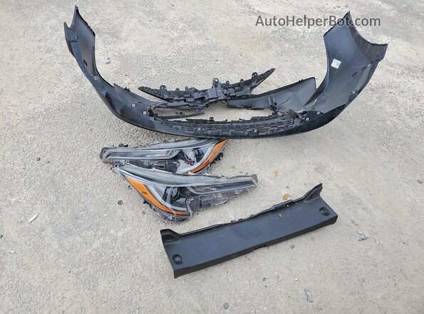 5YFEPMAEXNP337629 2022 TOYOTA COROLLA Black Vista del compartimento del motor