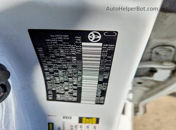 5YFEPMAEXNP360005 2022 TOYOTA COROLLA White Вид підкапотного простору