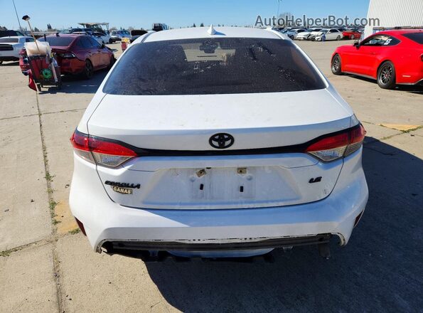 5YFEPMAEXNP360005 2022 TOYOTA COROLLA White Вид ззаду
