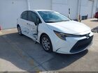 2020 Toyota Corolla Le Белый vin: 5YFEPRAE0LP126305