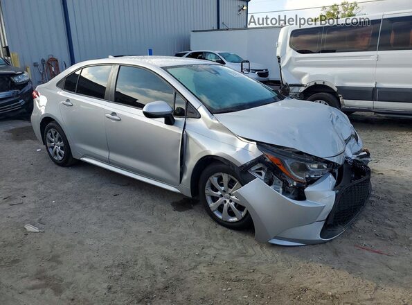 5YFEPRAE1LP081181 2020 TOYOTA COROLLA Серебряный Передняя правая четверть