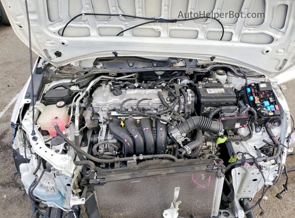 5YFEPRAE2LP070142 2020 TOYOTA COROLLA White Սալոնի հետևի տեսք