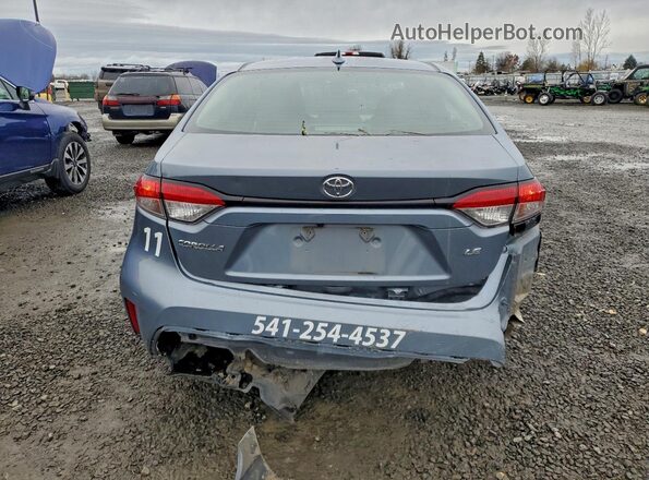 5YFEPRAE2LP114284 2020 TOYOTA COROLLA Turquoise Vista trasera