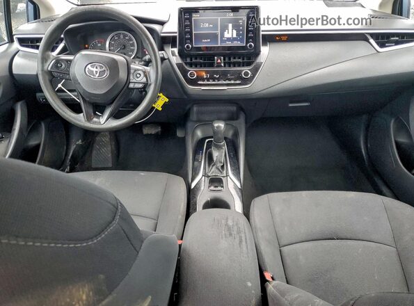 5YFEPRAE2LP114284 2020 TOYOTA COROLLA Turquoise Vista del salpicadero