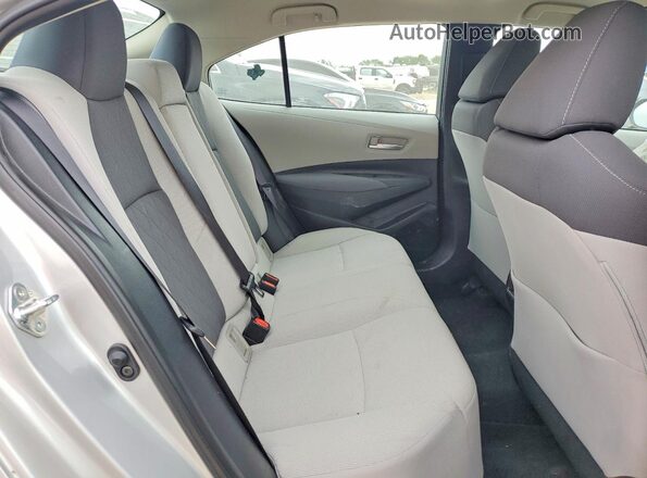 5YFEPRAE2LP129156 2020 TOYOTA COROLLA Silver Вид задніх сидінь
