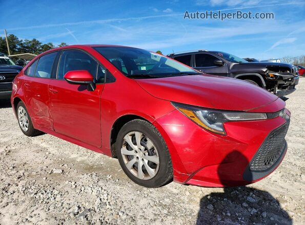 5YFEPRAE3LP103729 2020 TOYOTA COROLLA Red წინა მარჯვენა