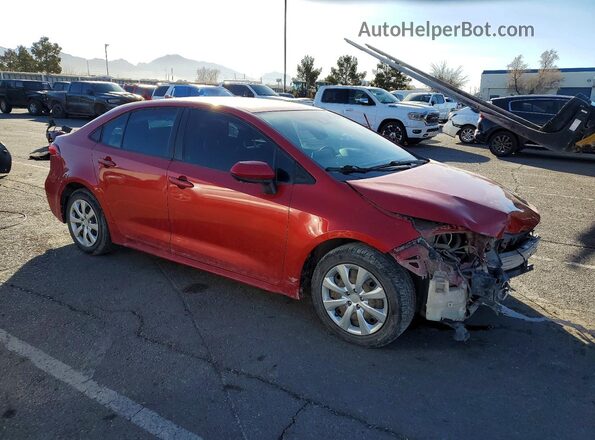 5YFEPRAE4LP034047 2020 TOYOTA COROLLA Maroon Przód prawy