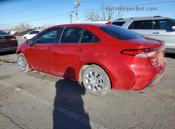 5YFEPRAE4LP034047 2020 TOYOTA COROLLA Maroon Tył lewy