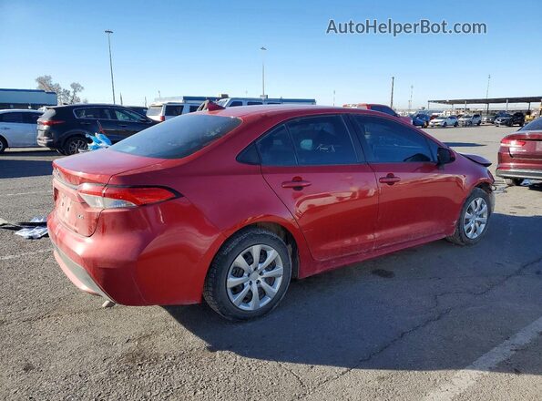 5YFEPRAE4LP034047 2020 TOYOTA COROLLA Maroon Tył prawy