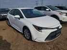 2020 Toyota Corolla Le White vin: 5YFEPRAE4LP104341